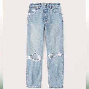 Abercrombie High Rise mom jean